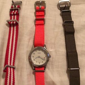 Timex vintage watch and changing bands